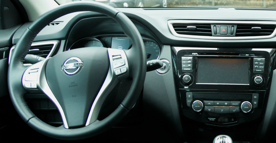 Nissan Qashqai dashboard